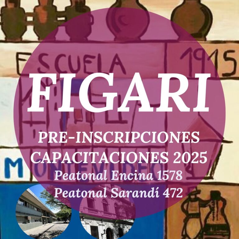 Lee más sobre el artículo ¡PREINSCRIPCIONES CAPACITACIONES en la Escuela Figari!