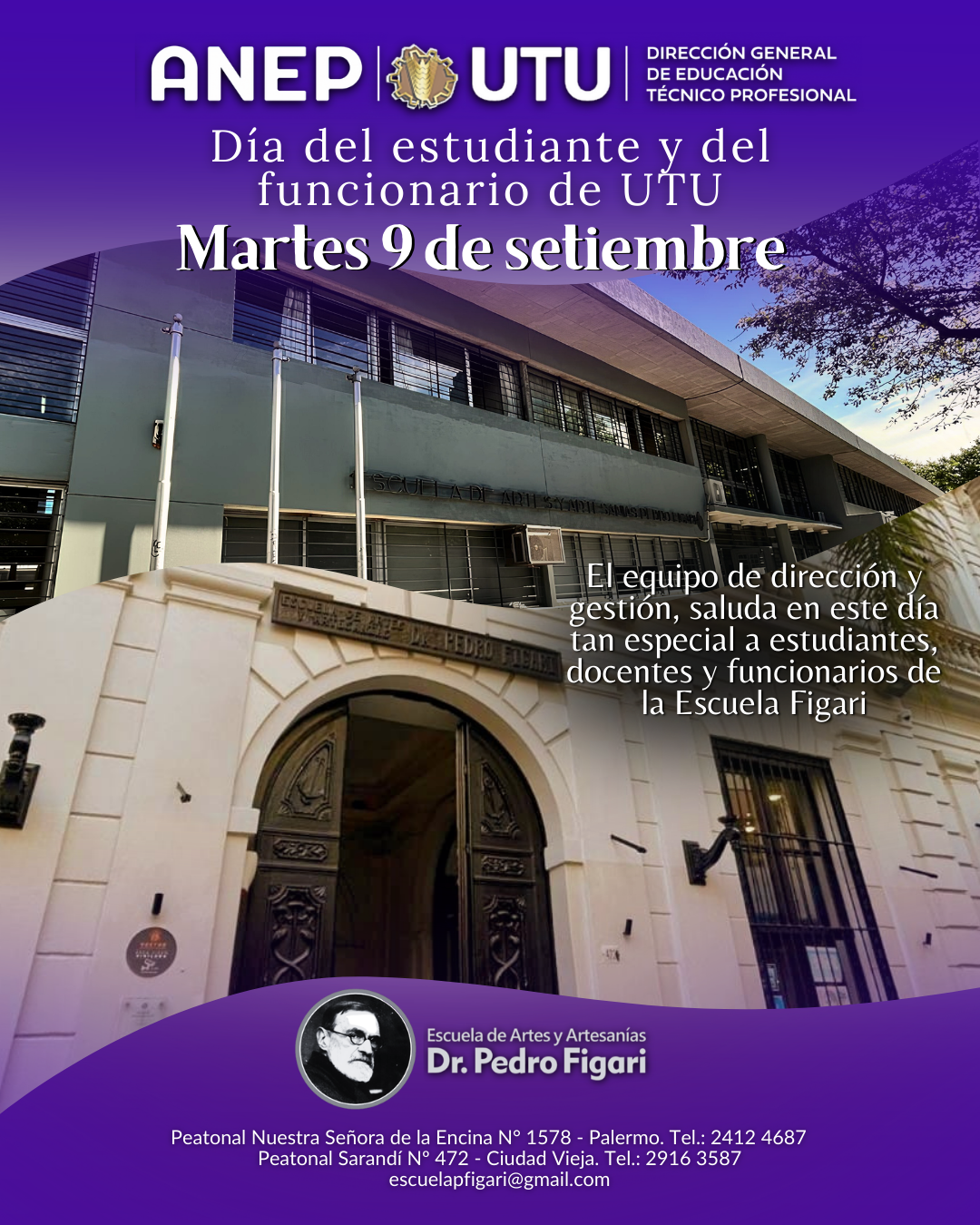 En este momento estás viendo Día del Estudiante y Funcionario de UTU