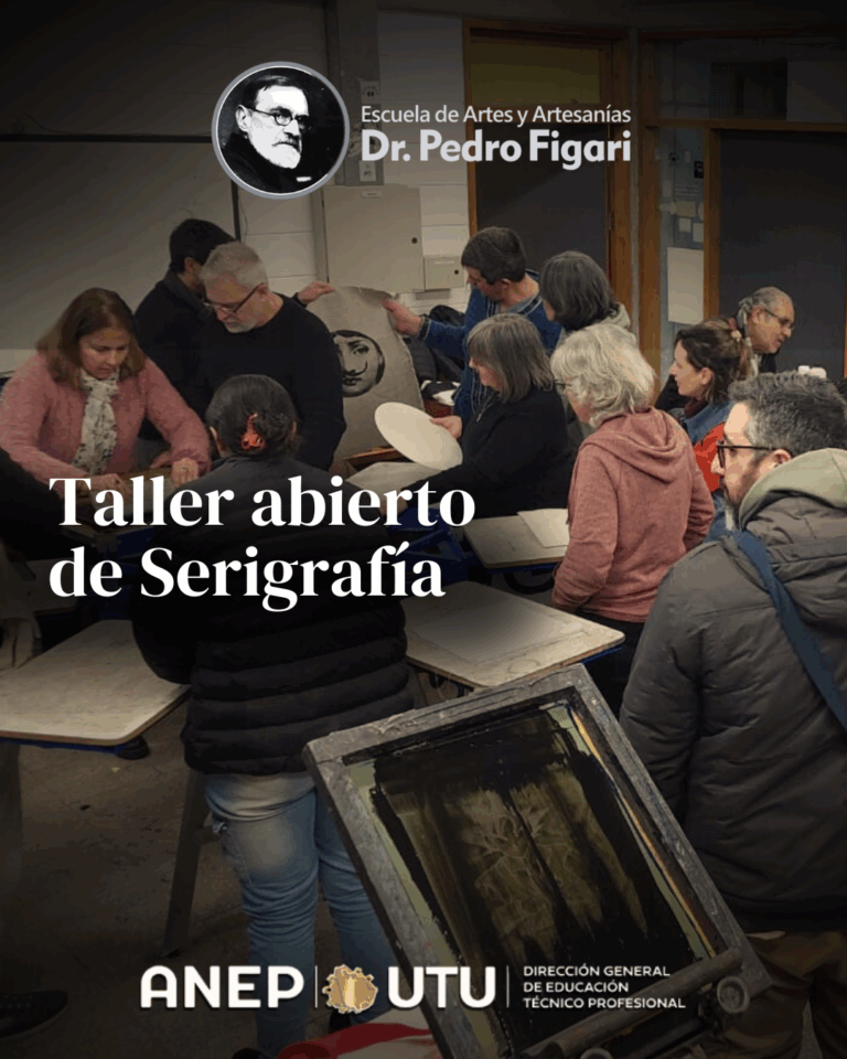 Lee más sobre el artículo Algunas imágenes del Taller abierto de Serigrafía y Ornamentación
