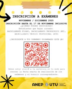 📣 INSCRIPCIÓN A EXÁMENES FIGARI📣🔔NOVIEMBRE / DICIEMBRE 2025