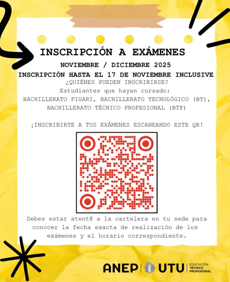 📣 INSCRIPCIÓN A EXÁMENES FIGARI📣🔔NOVIEMBRE / DICIEMBRE 2025