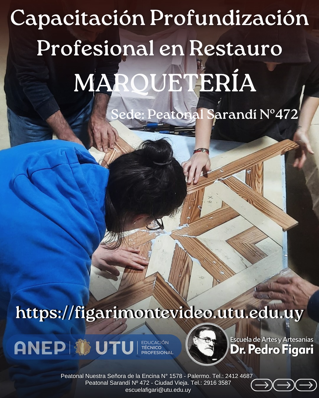 En este momento estás viendo ✨ ¿Por qué estudiar Marquetería en FIGARI? ✨