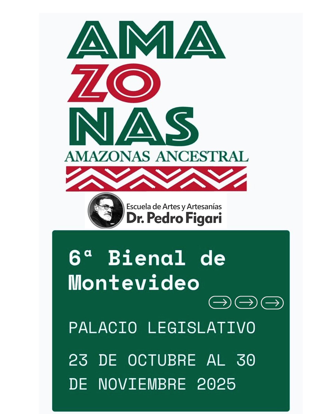 En este momento estás viendo VISITA A LA 6ª Bienal de Montevideo – “Amazonas Ancestral”