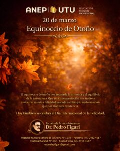 🍂✨ 20 de marzo: Equinoccio de Otoño y Día Internacional de la Felicidad 🌟😊