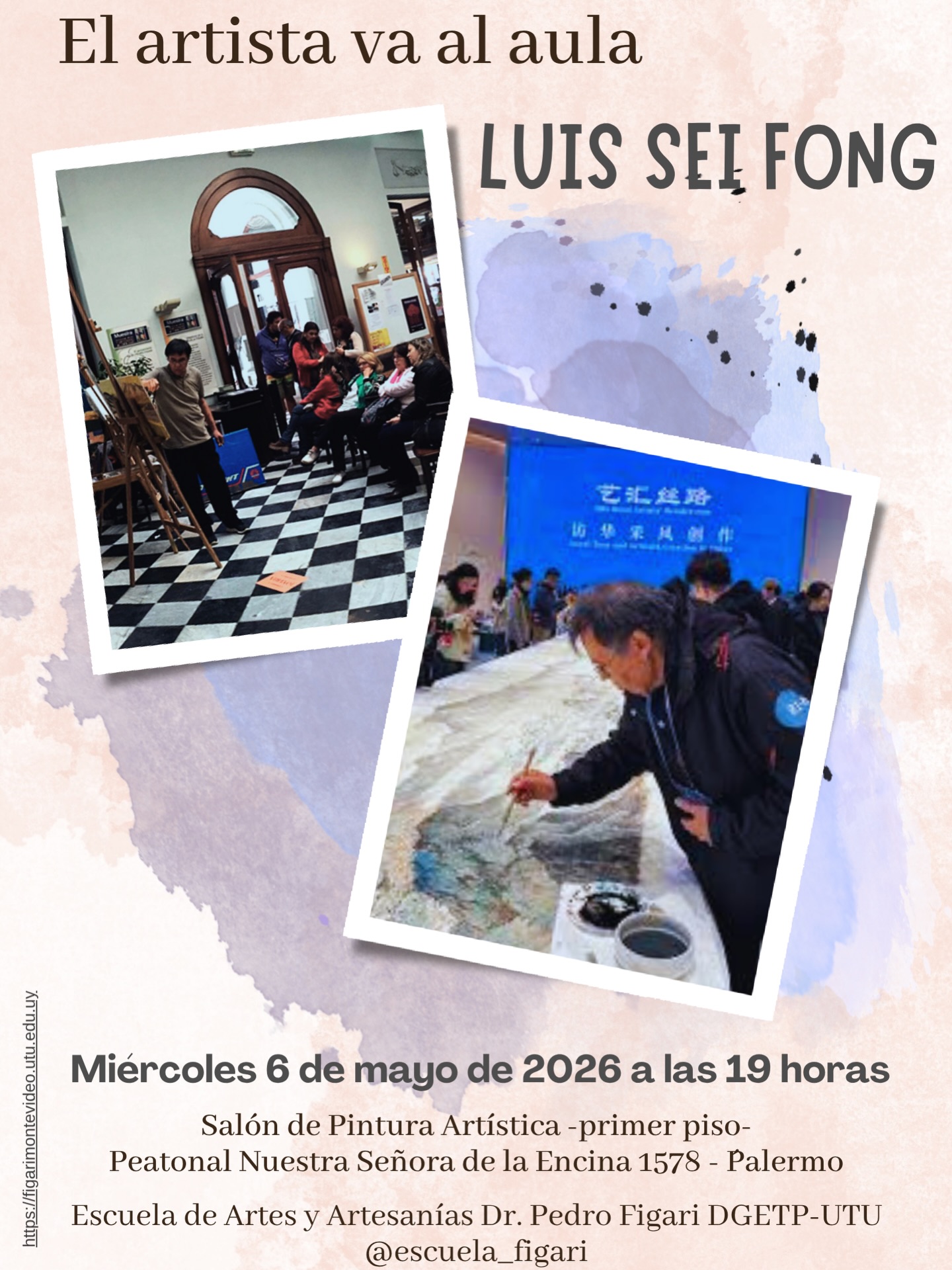 En este momento estás viendo  El artista va al aula  