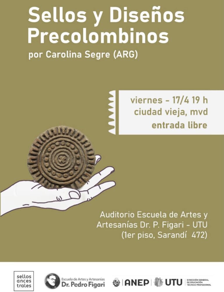Lee más sobre el artículo Charla + Audiovisual: Sellos y Diseños Precolombinos