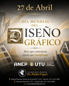 ✏️ Hoy, 27 de abril, celebramos el Día Mundial del Diseño Gráfico