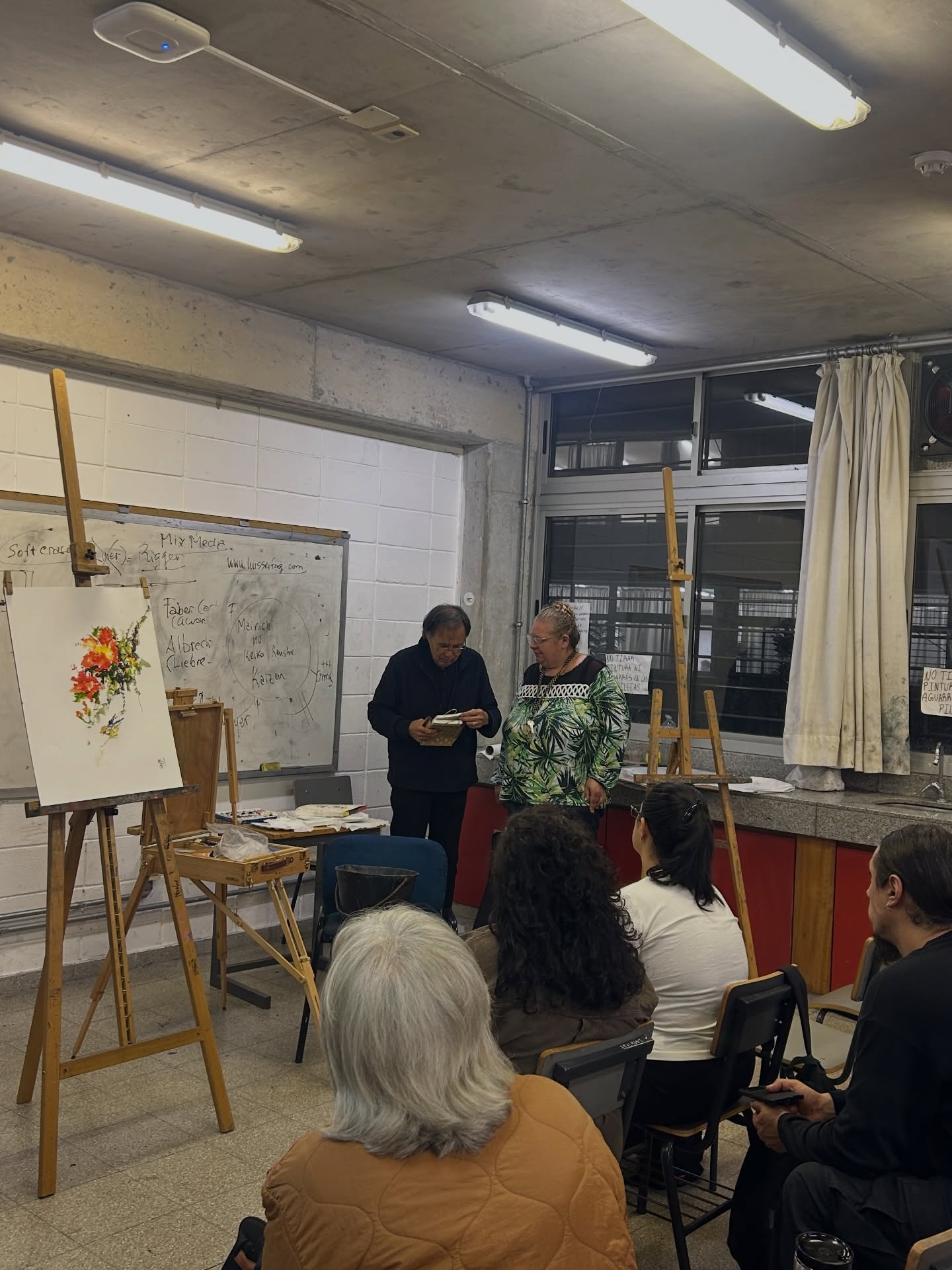 El artista va al aula - Luis Sei Fong 11