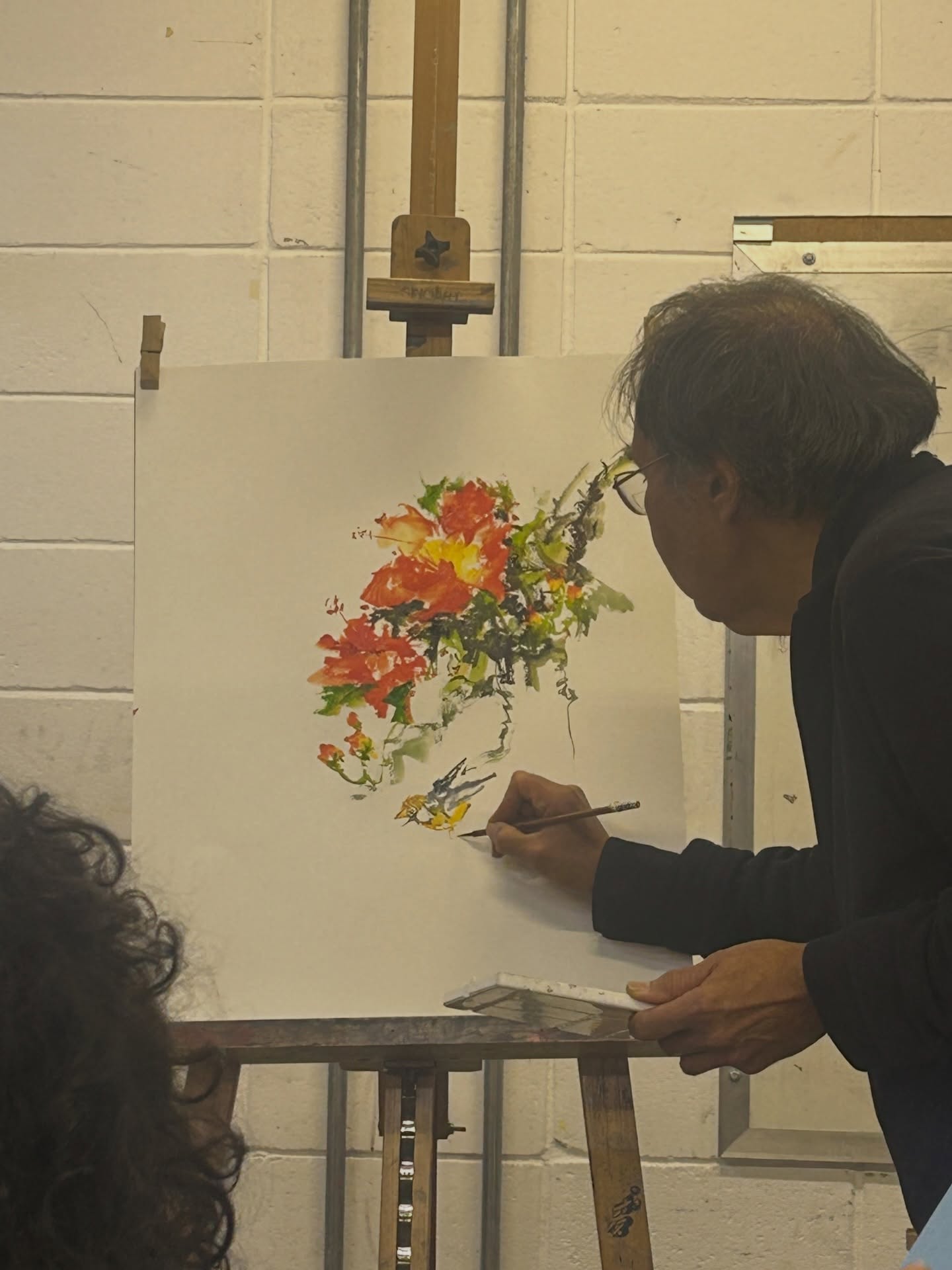 El artista va al aula - Luis Sei Fong 08