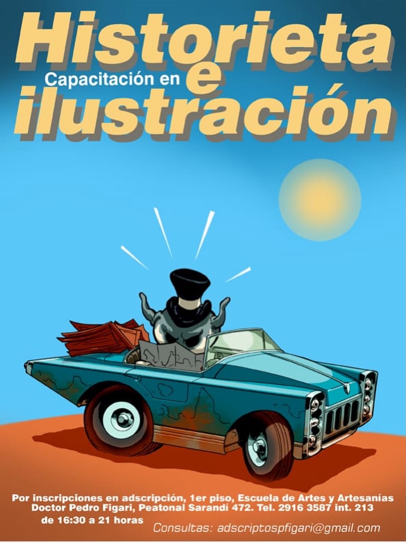 En este momento estás viendo Capacitación en Historieta e Ilustración