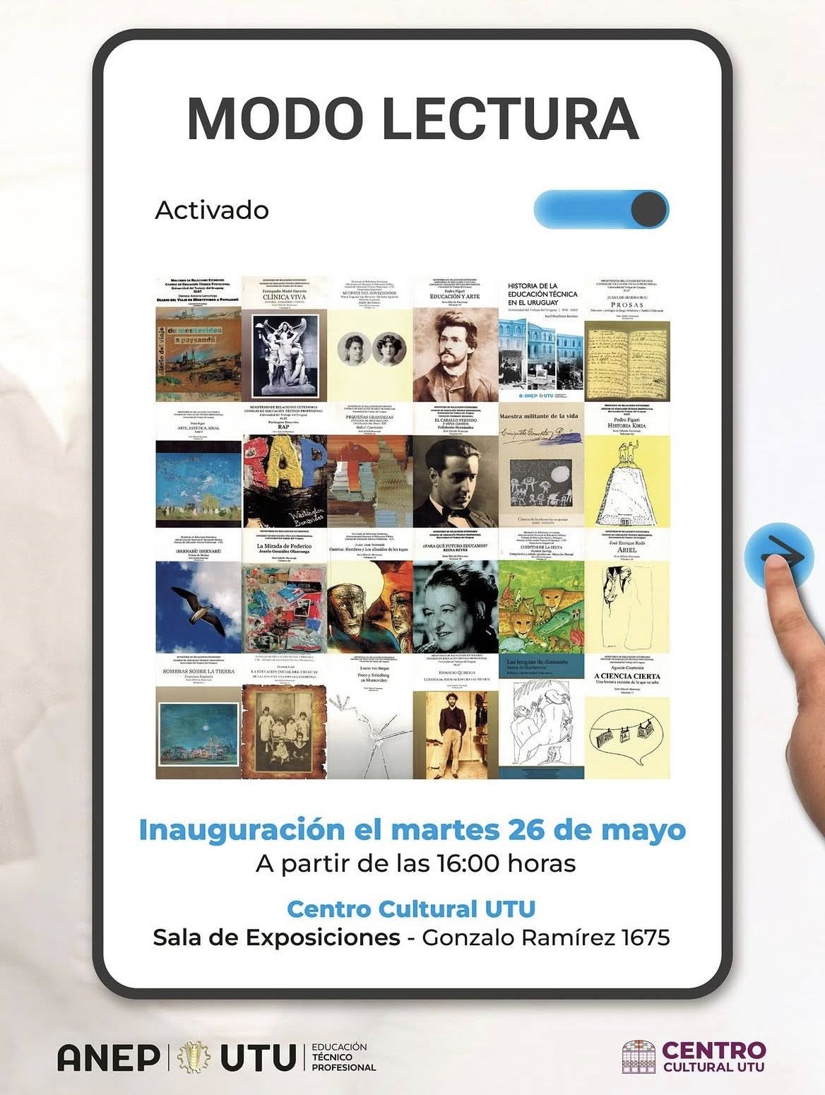 En este momento estás viendo Centro Cultural de UTU inaugura una muestra