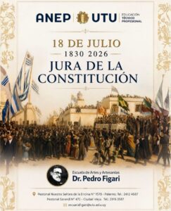  18 de Julio conmemoramos la Jura de la Constitución de 1830