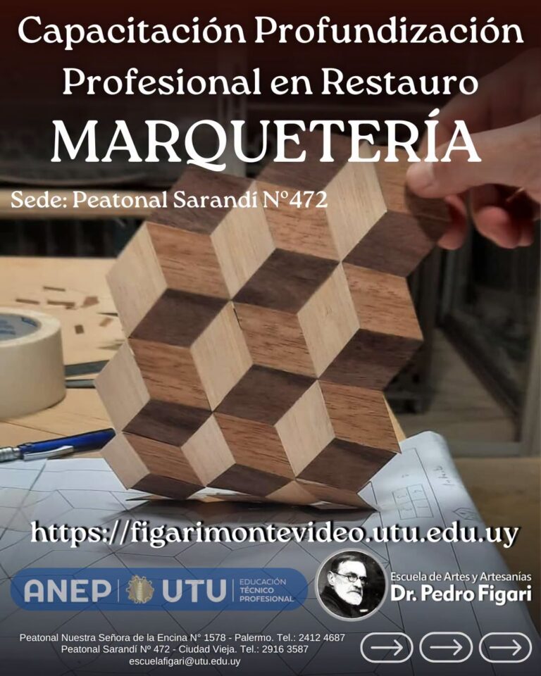 🖼️ Capacitación Profundización Profesional en Restauro | MARQUETERÍA 🖼️