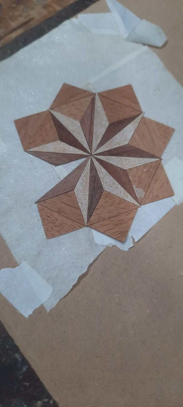 Trabajo de estudiantes de Restauro – Marquetería 3