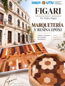 ✨ Capacitación Profundización Profesional en Restauro | MARQUETERÍA y RESINA EPOXI 🪵