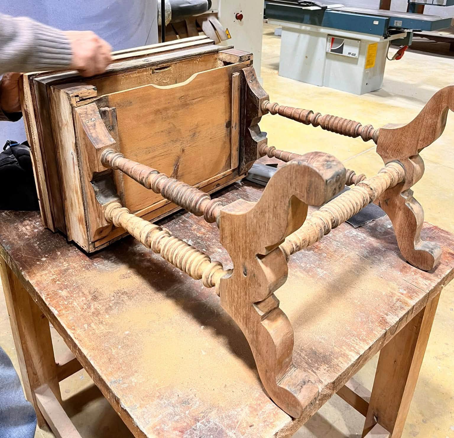 Trabajo de estudiantes de Restauro – Marquetería 8