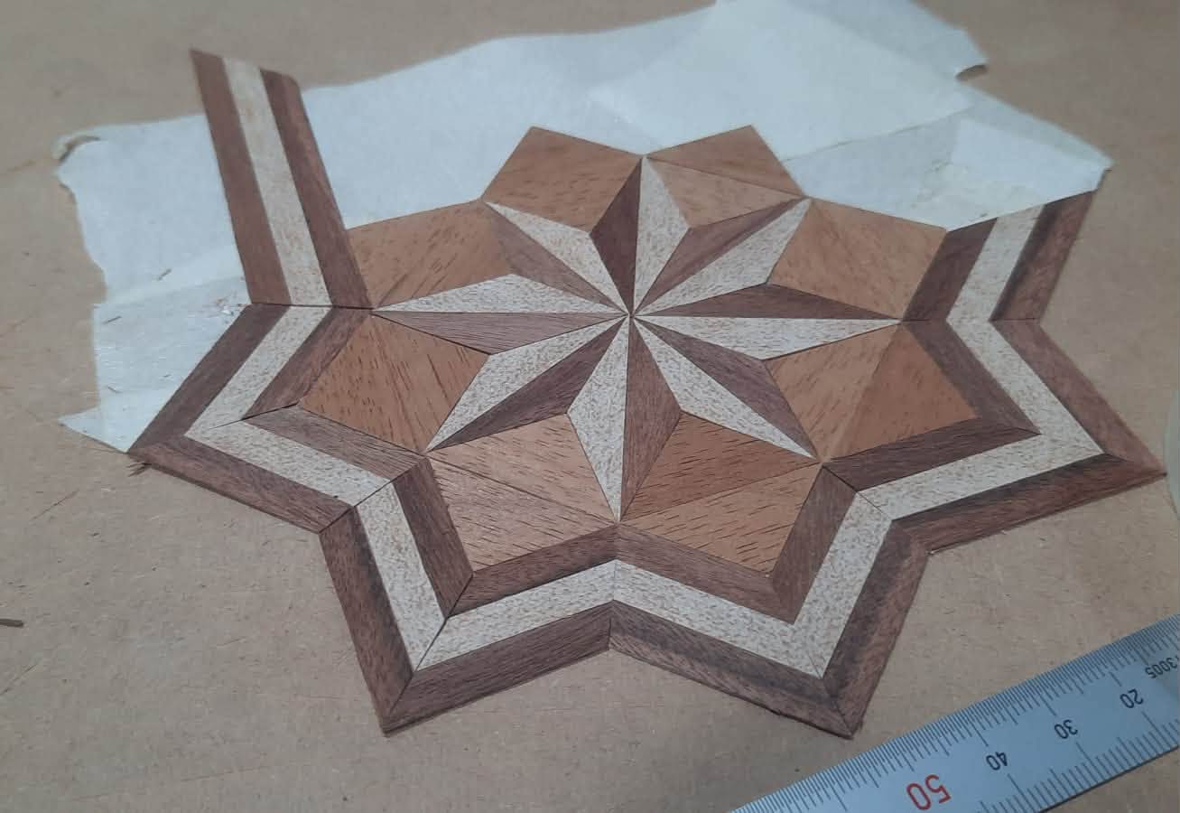 Trabajo de estudiantes de Restauro – Marquetería 12