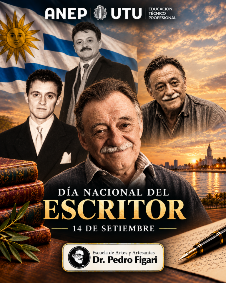 Lee más sobre el artículo 📖✒️ 14 de setiembre | Día del Escritor Uruguayo 🇺🇾