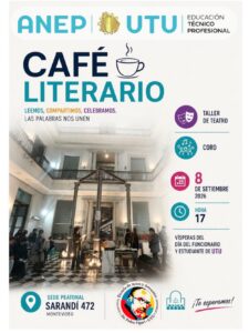 ☕📚 CAFÉ LITERARIO | Leemos, compartimos, celebramos 🎭