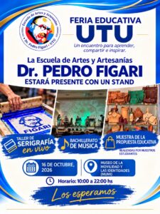 FIGARI EN LA FERIA EDUCATIVA UTU 2026