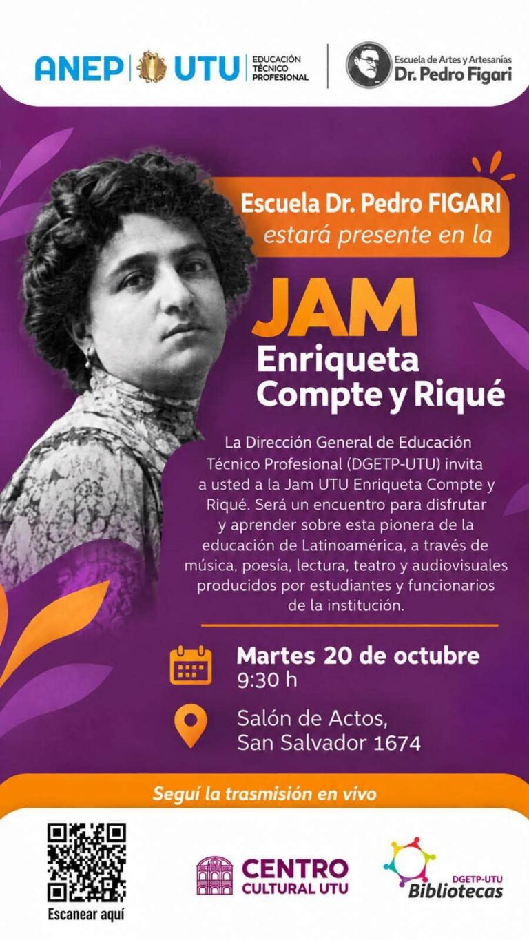 Lee más sobre el artículo ¡ESCUELA FIGARI PRESENTE EN LA JAM ENRIQUETA COMPTE Y RIQUÉ!