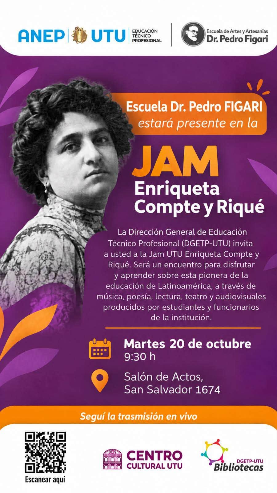 En este momento estás viendo ¡ESCUELA FIGARI PRESENTE EN LA JAM ENRIQUETA COMPTE Y RIQUÉ!