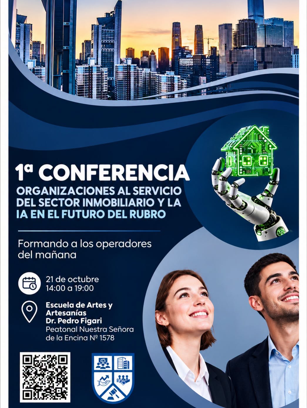 En este momento estás viendo 🎨🏫 ¡FIGARI FUE SEDE DE LA 1.ª CONFERENCIA DEL SECTOR INMOBILIARIO! 🩵🧡