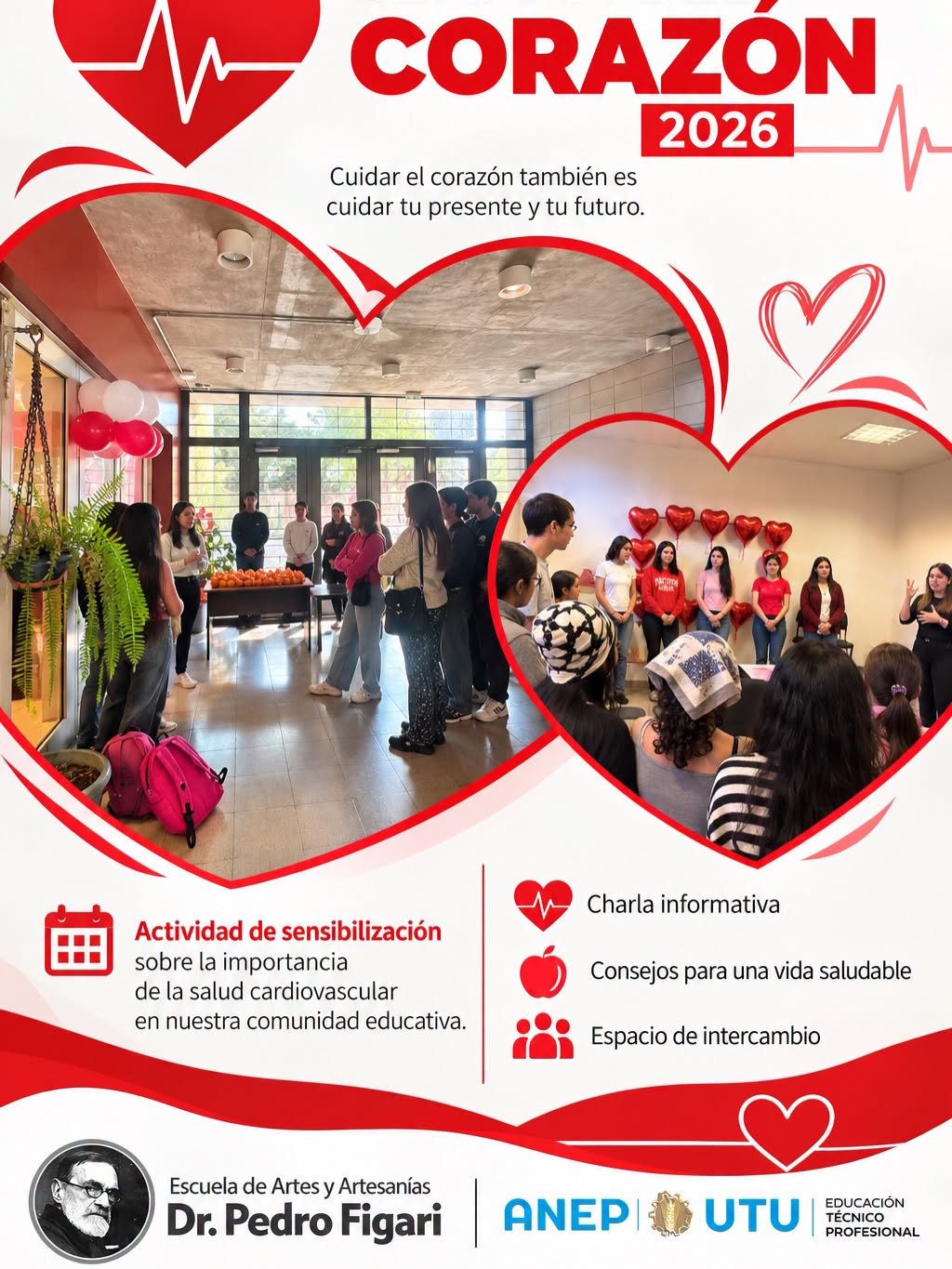 En este momento estás viendo ❤️🩺 SEMANA DEL CORAZÓN 2026 | ESCUELA FIGARI ❤️