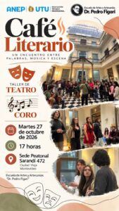 🎭📚☕ ¡GRACIAS POR COMPARTIR UN NUEVO CAFÉ LITERARIO EN FIGARI! 🎶🩵🧡✨❤️