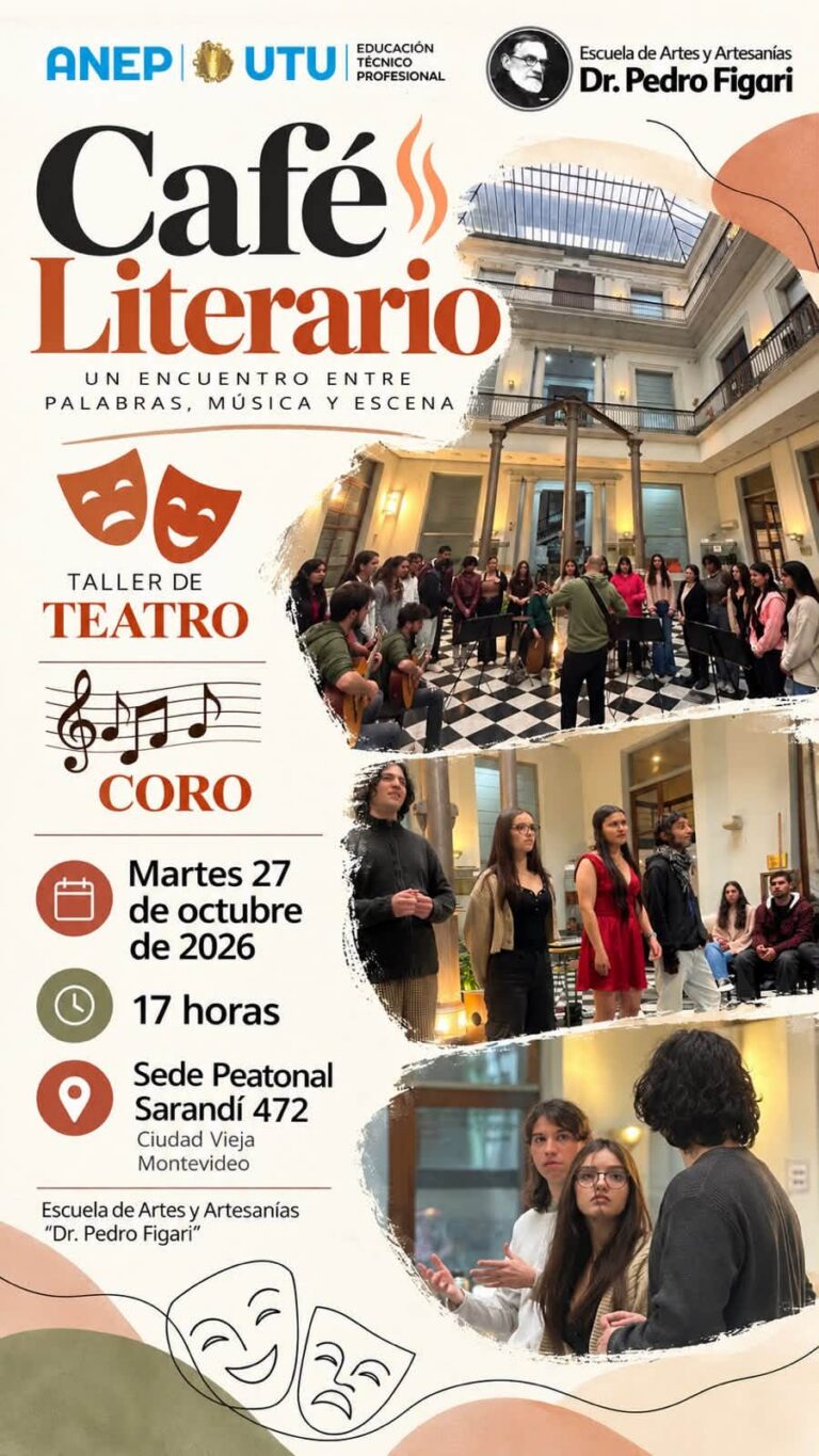 Lee más sobre el artículo 🎭📚☕ ¡GRACIAS POR COMPARTIR UN NUEVO CAFÉ LITERARIO EN FIGARI! 🎶🩵🧡✨❤️