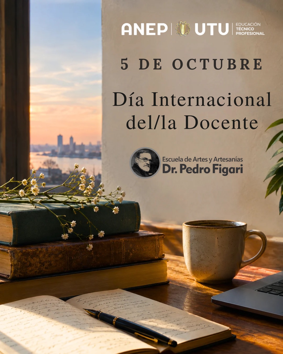 En este momento estás viendo 🍎✨ 5 DE OCTUBRE | DÍA INTERNACIONAL DEL/LA DOCENTE ✨🍎