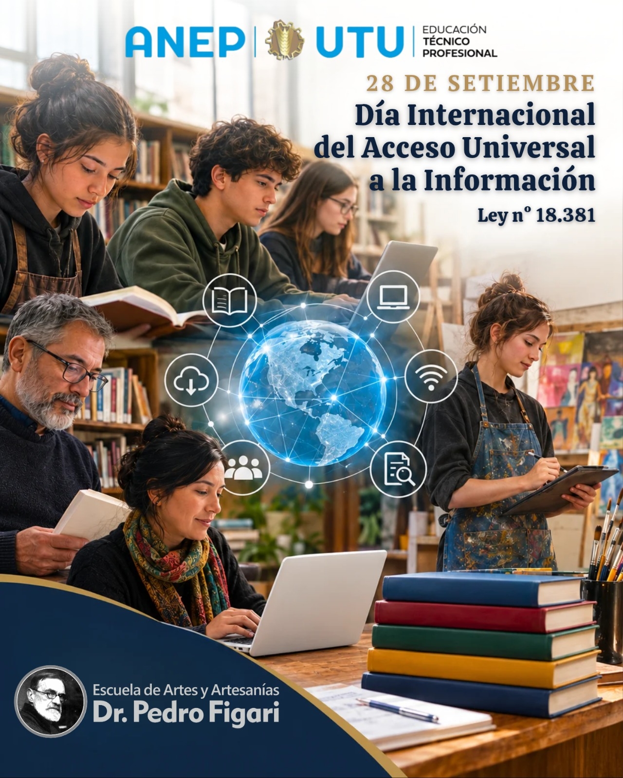 En este momento estás viendo 📚🌐 28 DE SETIEMBRE | DÍA INTERNACIONAL DEL ACCESO UNIVERSAL A LA INFORMACIÓN 🌐📚